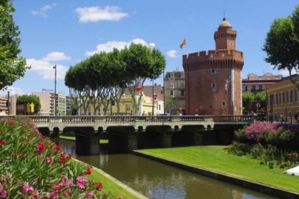 La Jungle Urbaine Avec Garage Prive & Climatisation Lejlighed Perpignan Eksteriør billede
